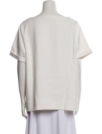 Hatch Bateau Neckline Short Sleeve Tunic