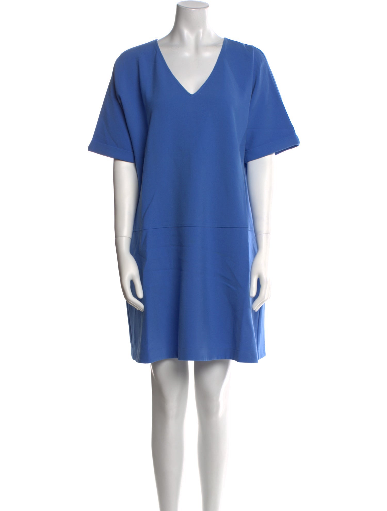 Hatch V-Neck Mini Dress