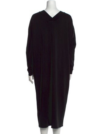 Hatch V-Neck Midi Length Dress