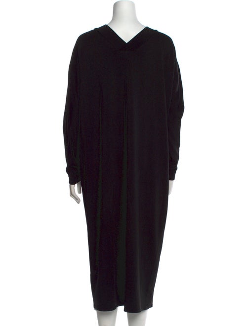 Hatch V-Neck Midi Length Dress