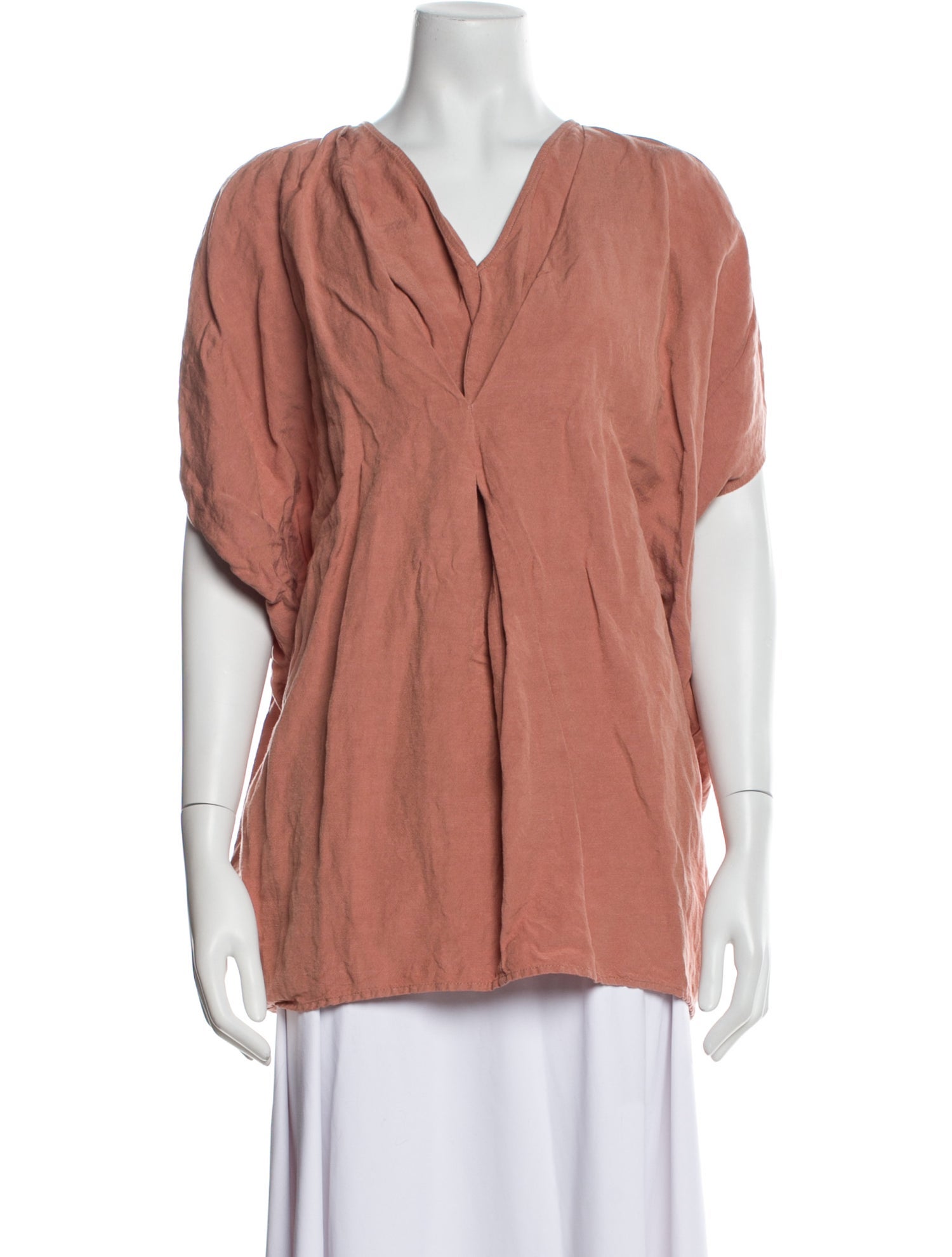 Hatch Linen V-Neck Blouse
