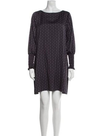 Hatch Polka Dot Print Mini Dress