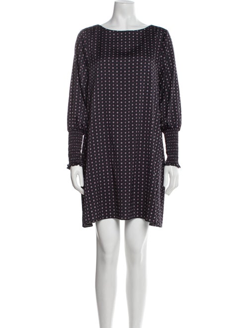 Hatch Polka Dot Print Mini Dress