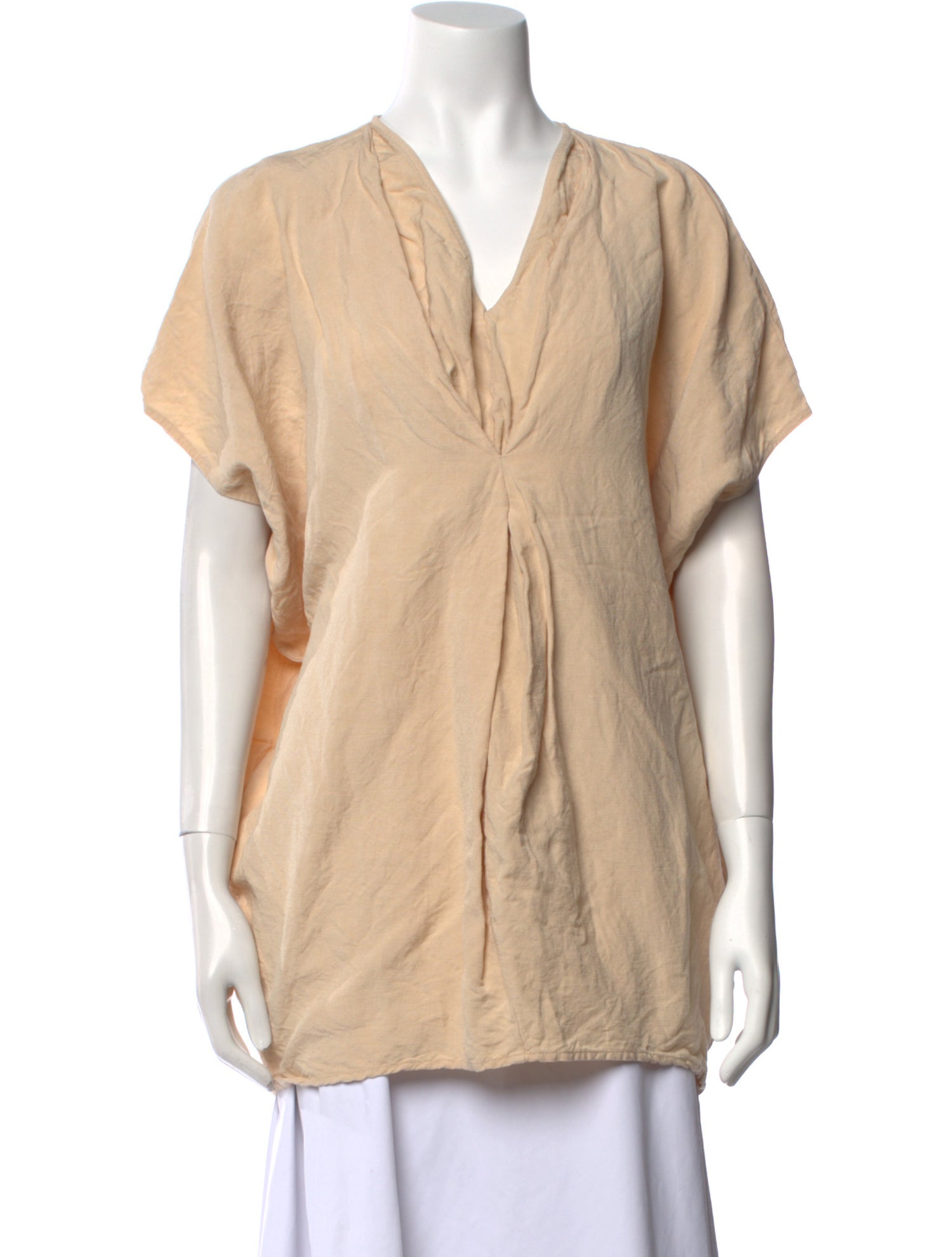 Hatch V-Neck Short Sleeve Tunic