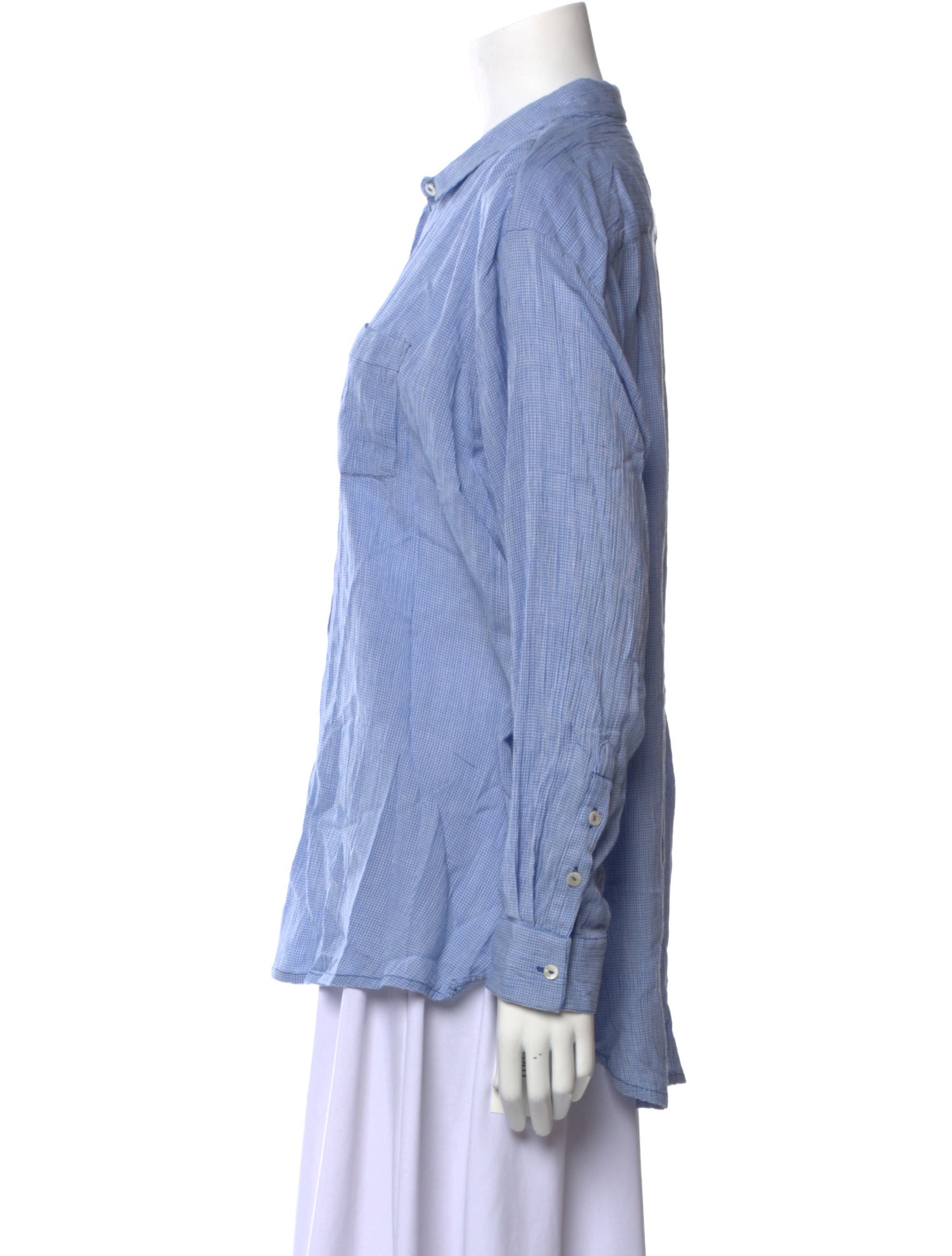 Hatch Long Sleeve Button-Up Top