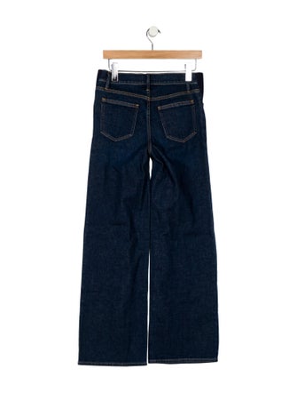 Hatch Mid-Rise Wide Leg Jeans