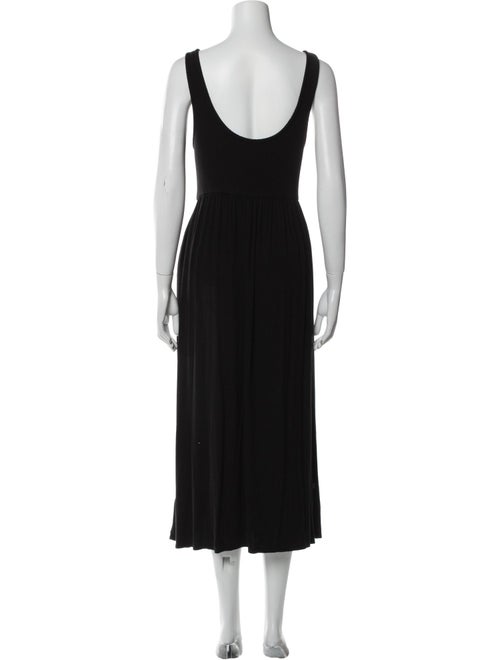 Hatch Scoop Neck Long Dress