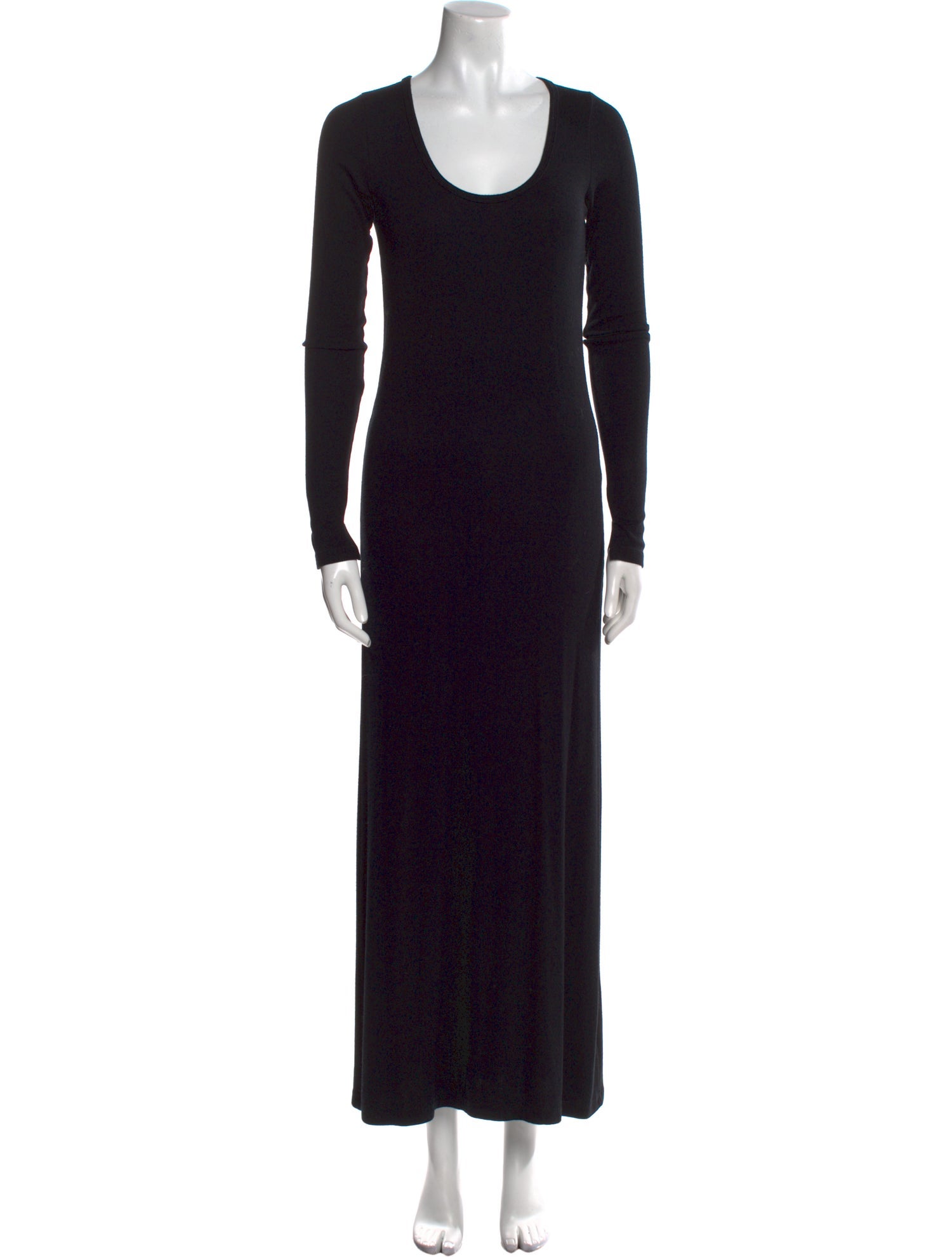 Hatch Scoop Neck Long Dress