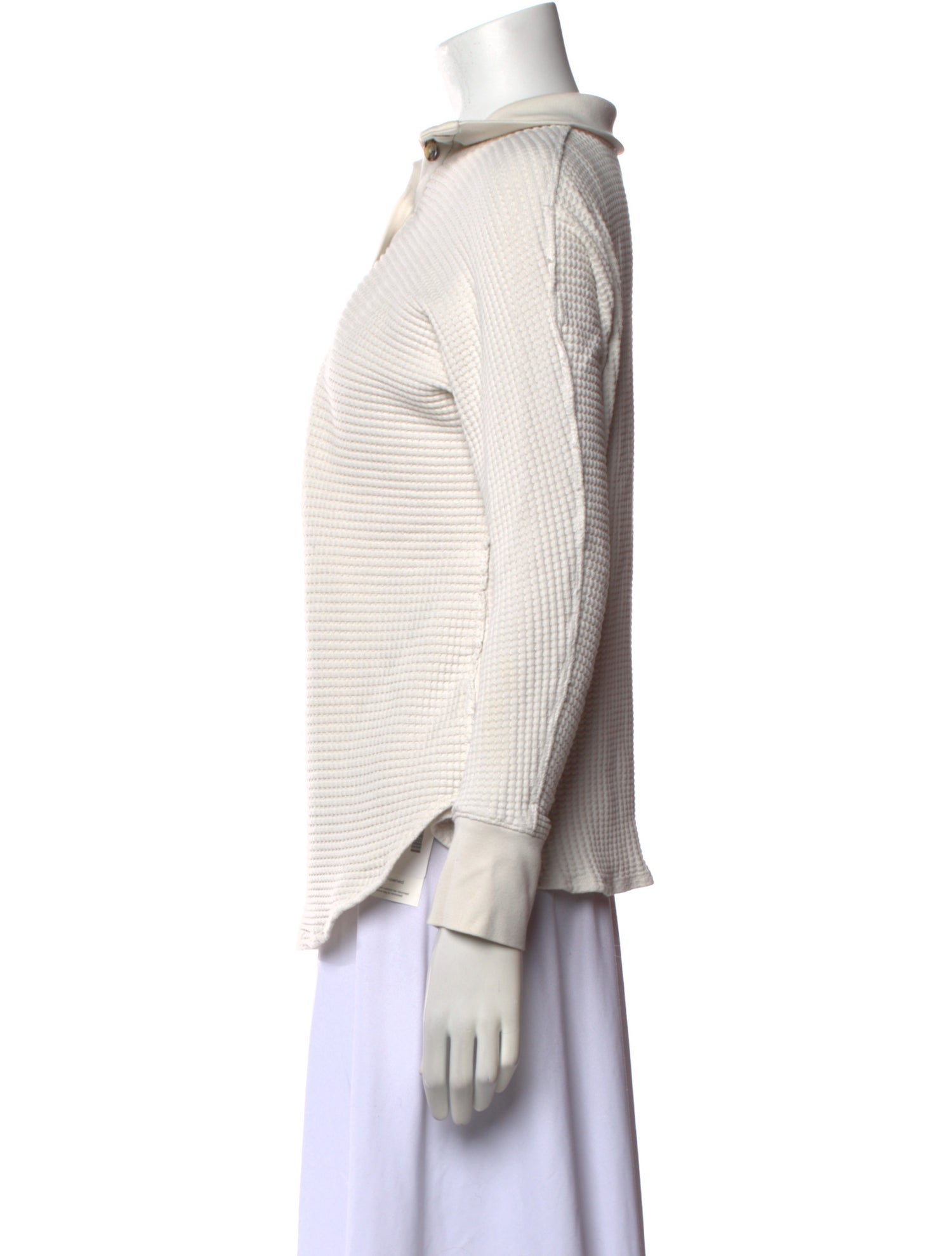 Hatch Mock Neck Long Sleeve Polo