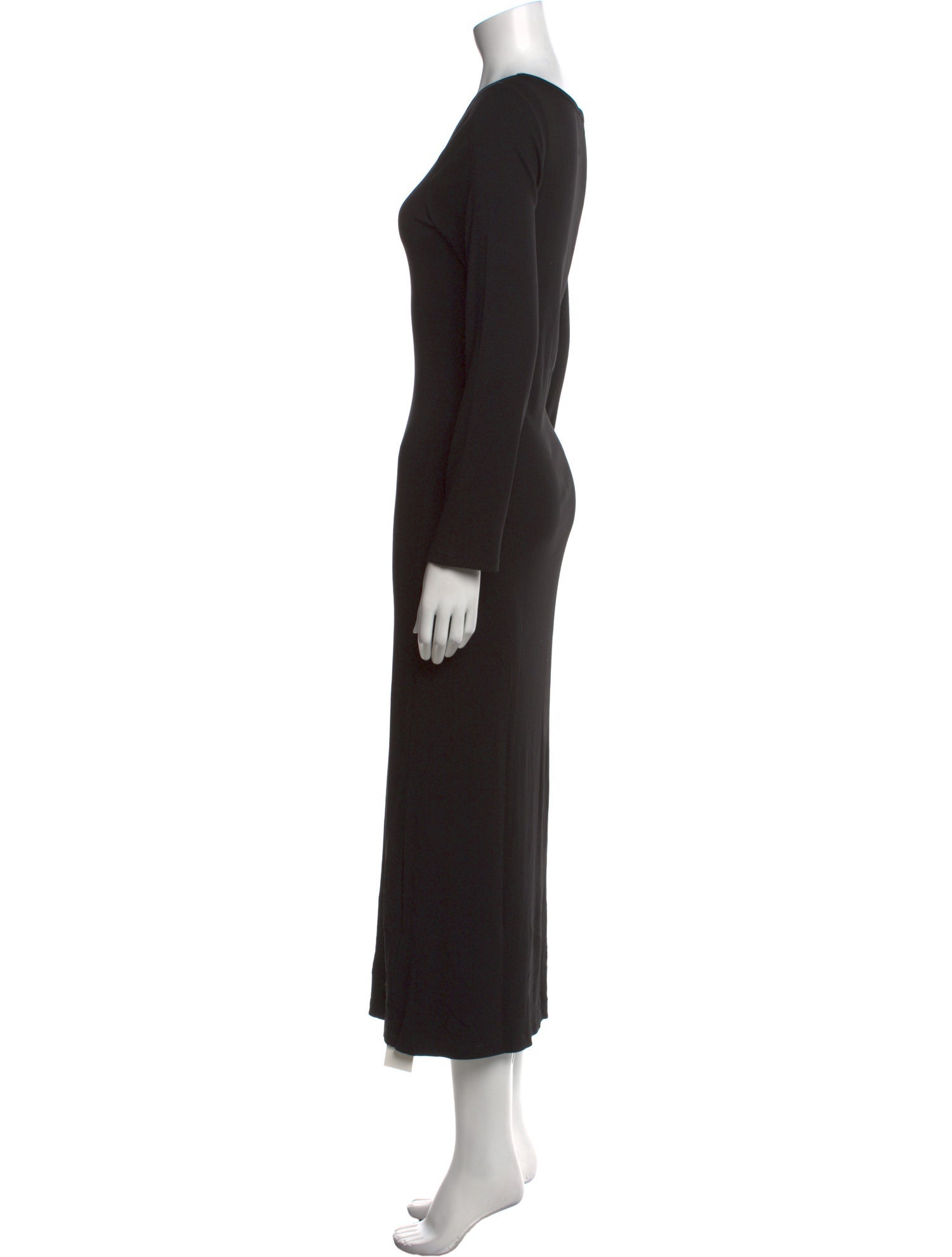 Hatch Square Neckline Long Dress
