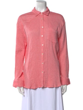 Hatch Long Sleeve Button-Up Top