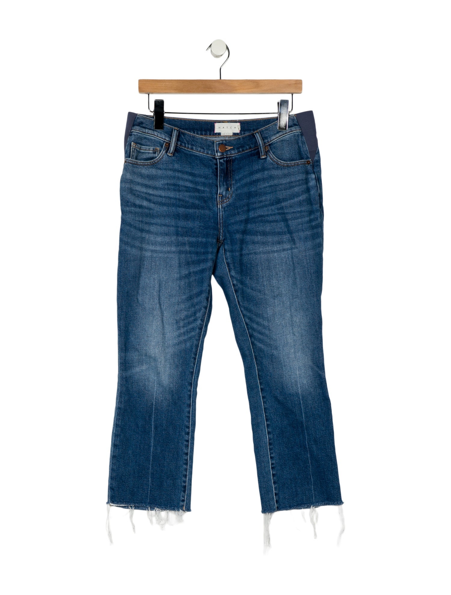 Hatch Low-Rise Straight Leg Jeans