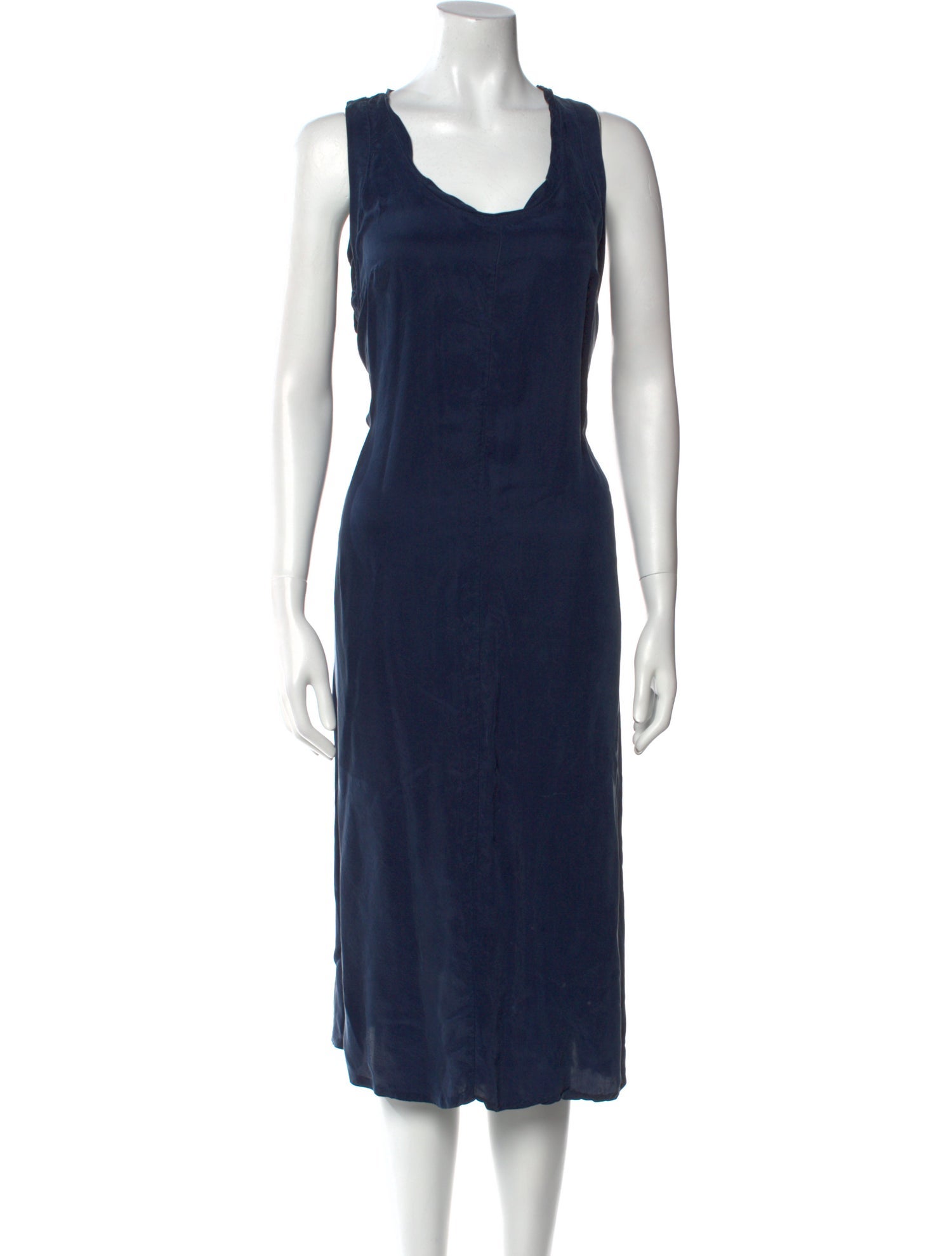 Hatch Scoop Neck Midi Length Dress