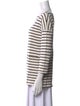 Hatch Striped Bateau Neckline Top