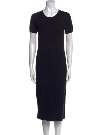 Hatch Crew Neck Midi Length Dress