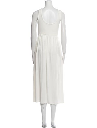 Hatch Scoop Neck Midi Length Dress