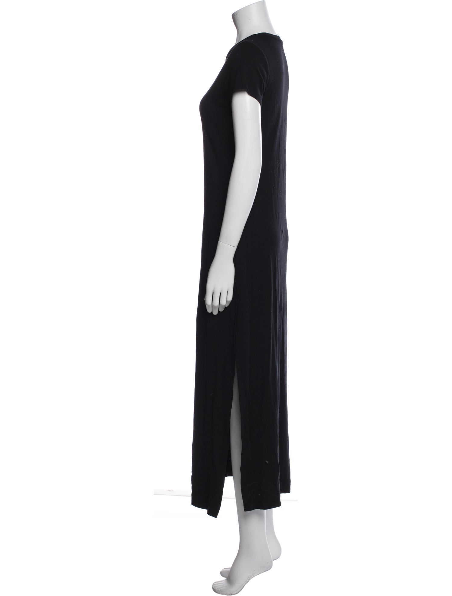 Hatch Crew Neck Long Dress