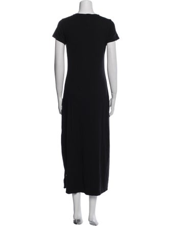 Hatch Crew Neck Long Dress