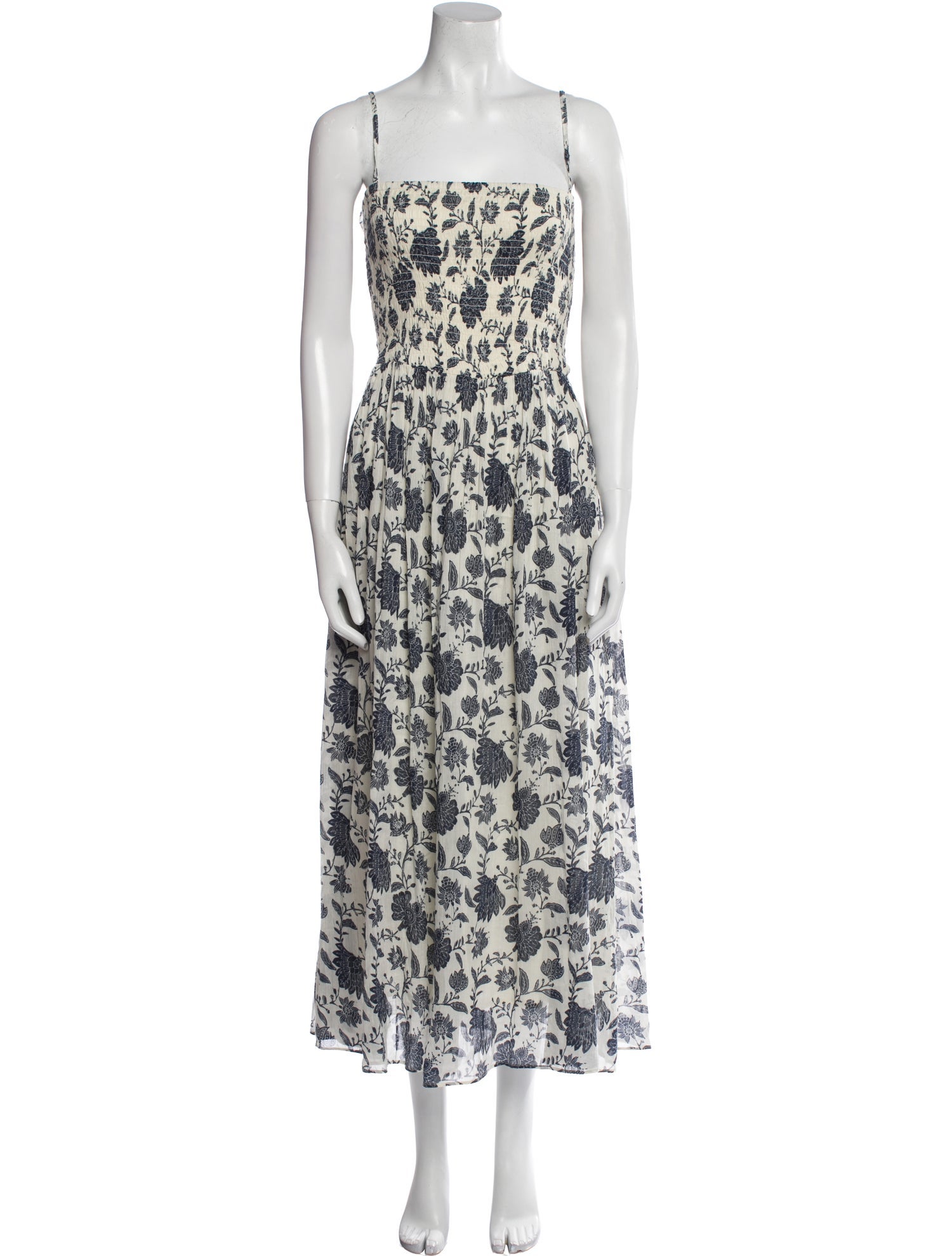 Rag & Bone Floral Print Long Dress