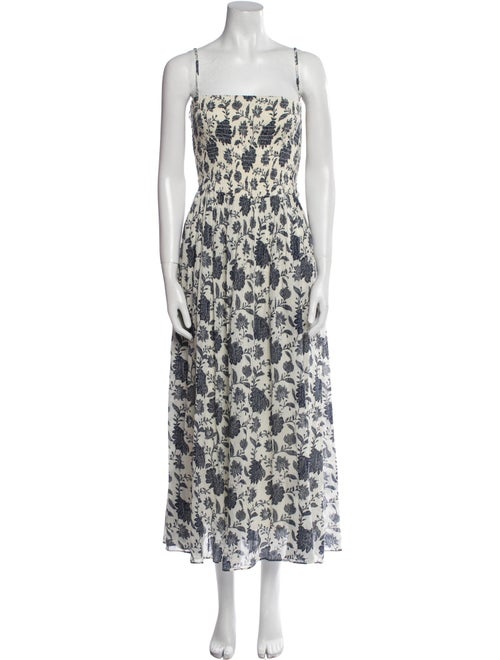 Rag & Bone Floral Print Long Dress