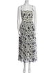 Rag & Bone Floral Print Long Dress