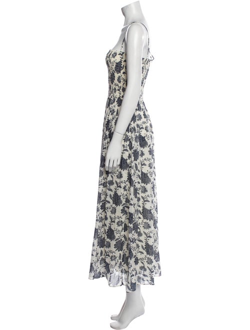 Rag & Bone Floral Print Long Dress