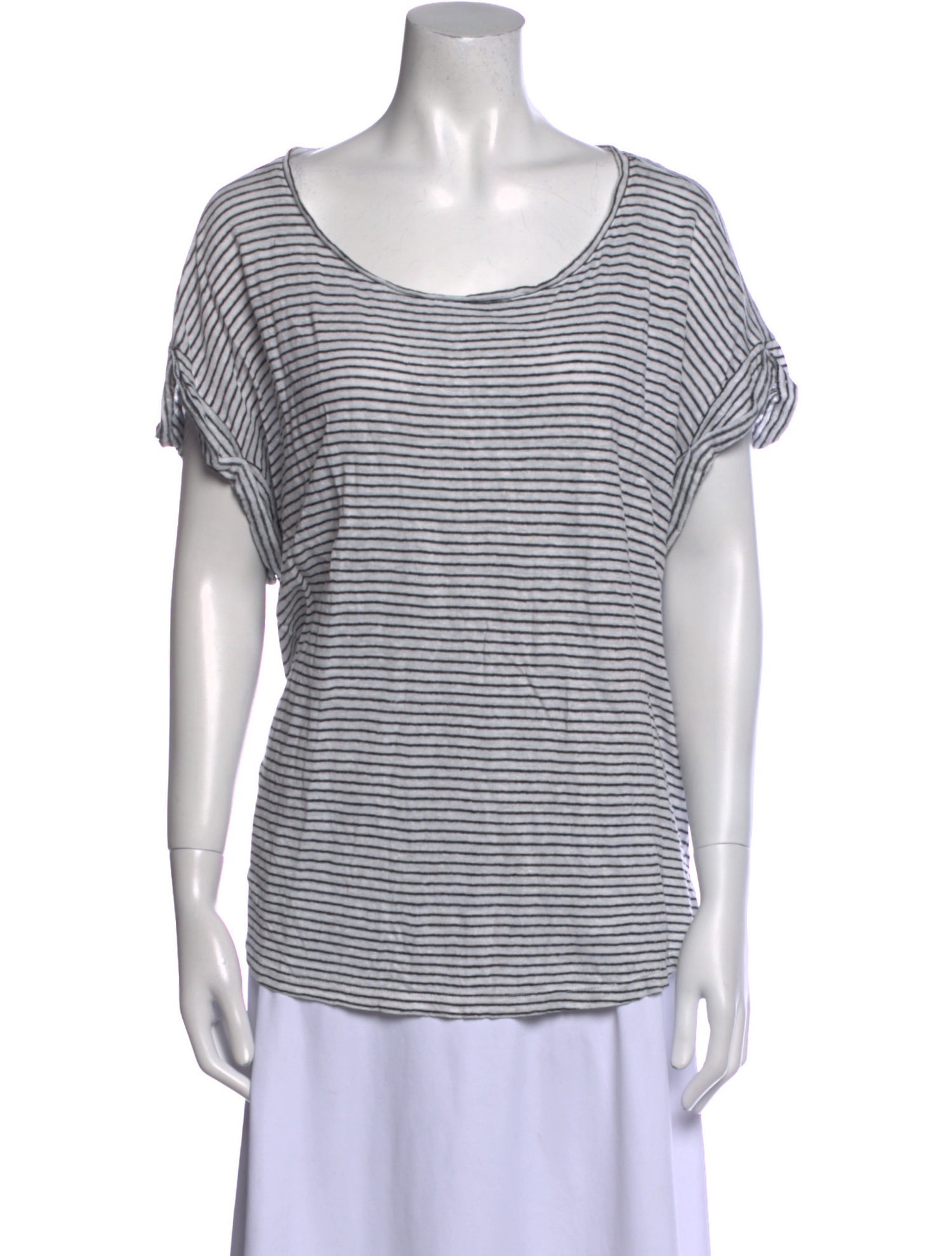 Hatch Linen Striped T-Shirt