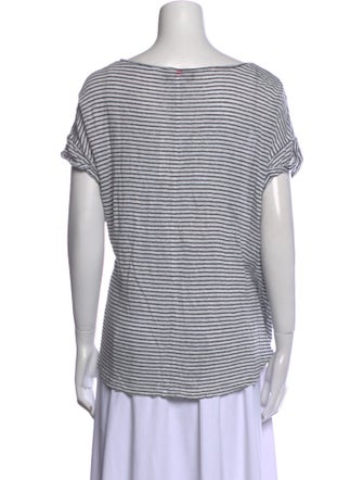 Hatch Linen Striped T-Shirt