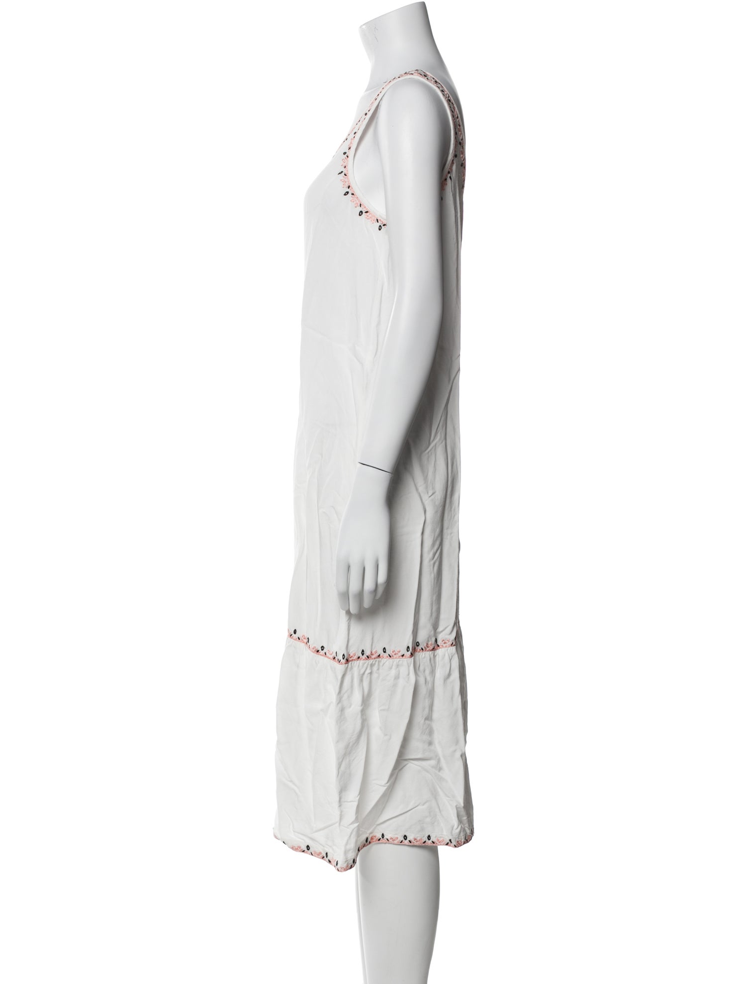 Hatch Scoop Neck Midi Length Dress