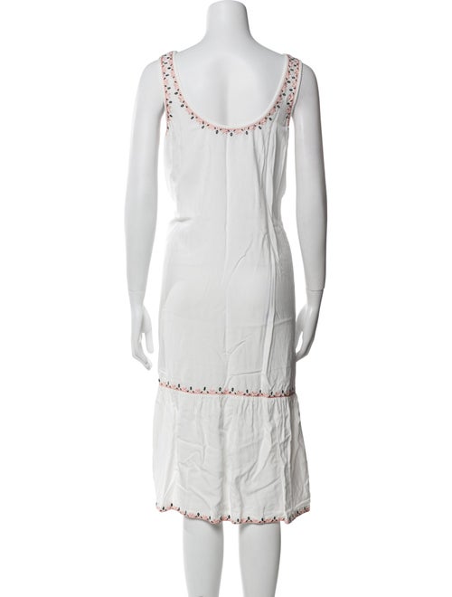 Hatch Scoop Neck Midi Length Dress