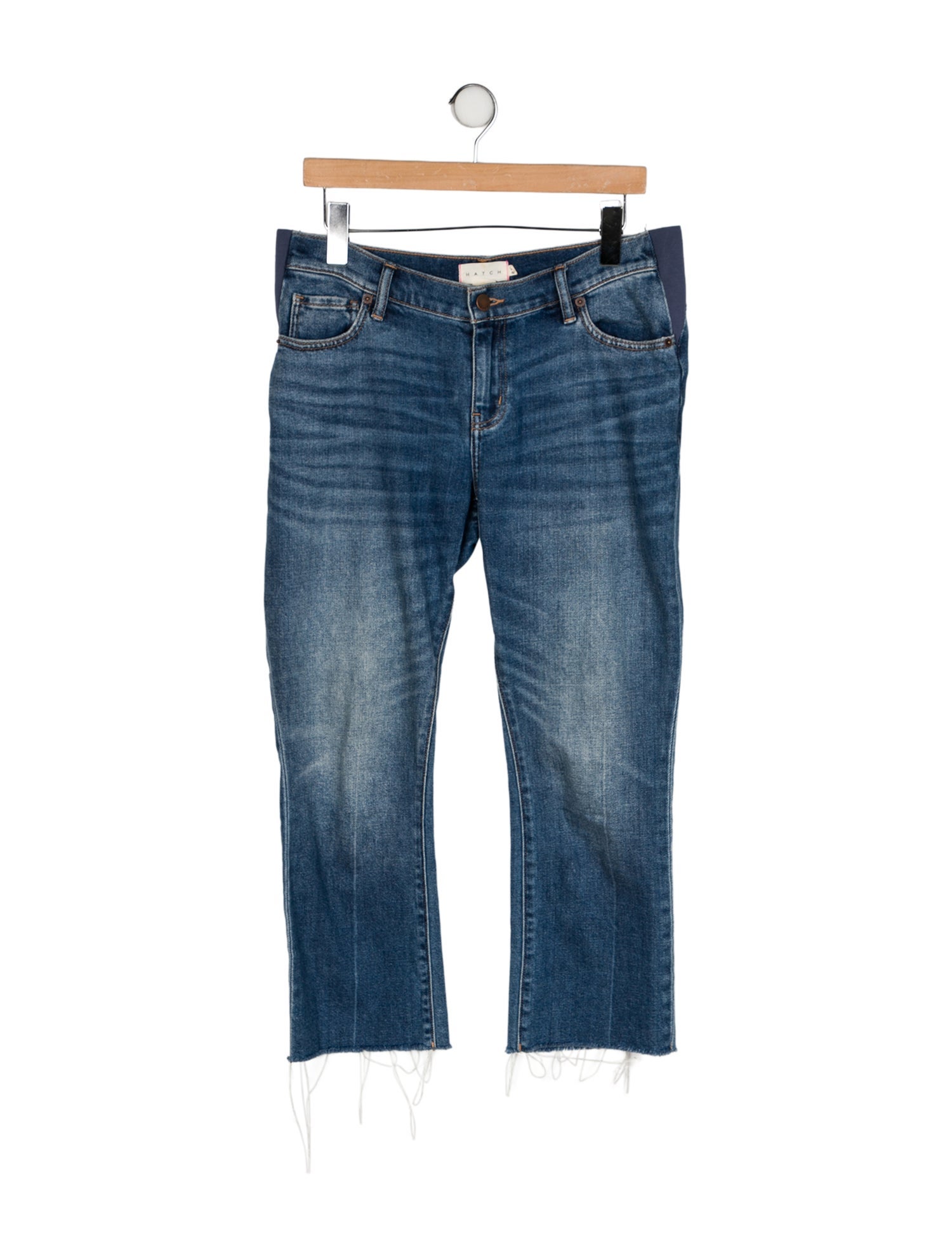 Hatch Mid-Rise Straight Leg Jeans