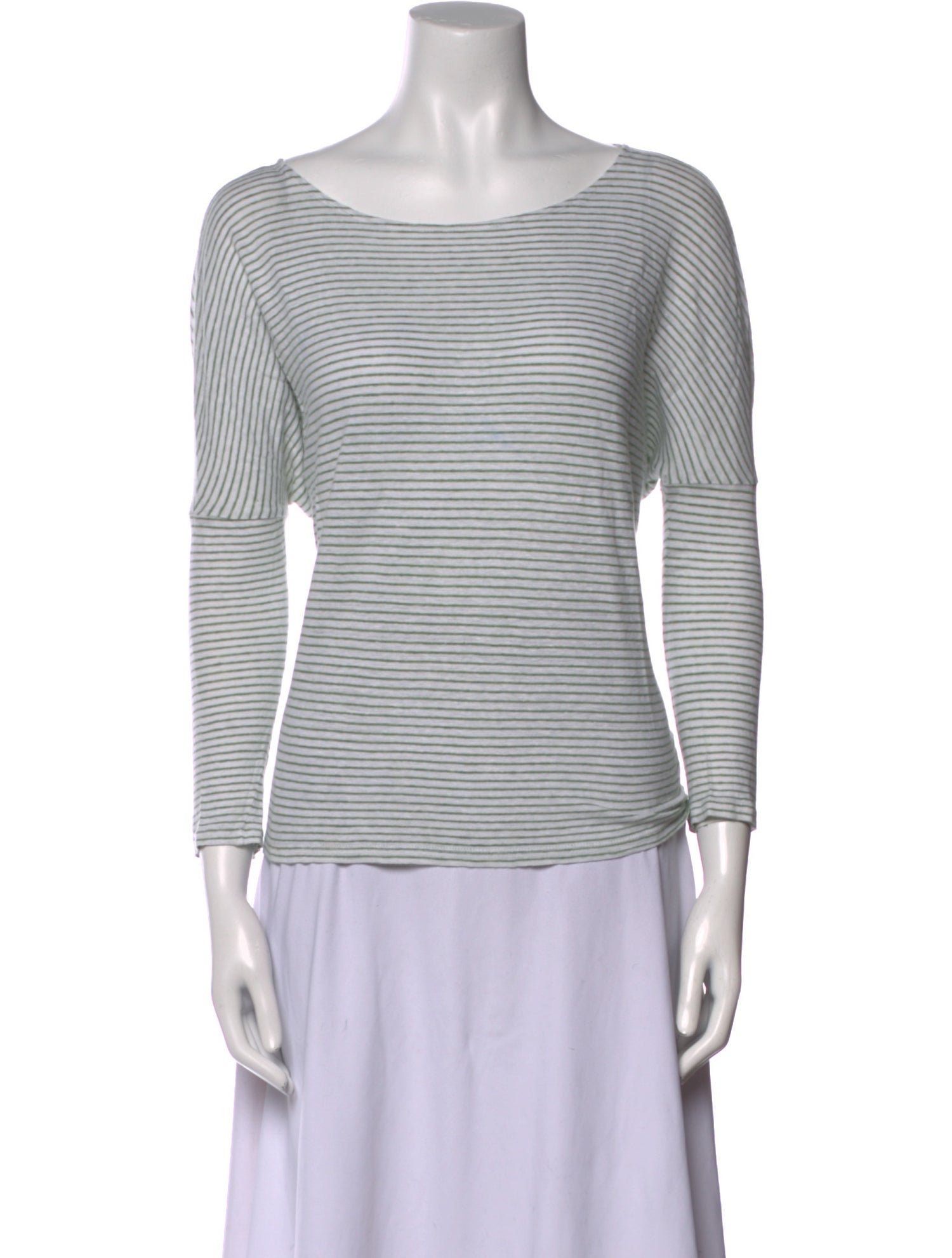 Hatch Linen Striped Top