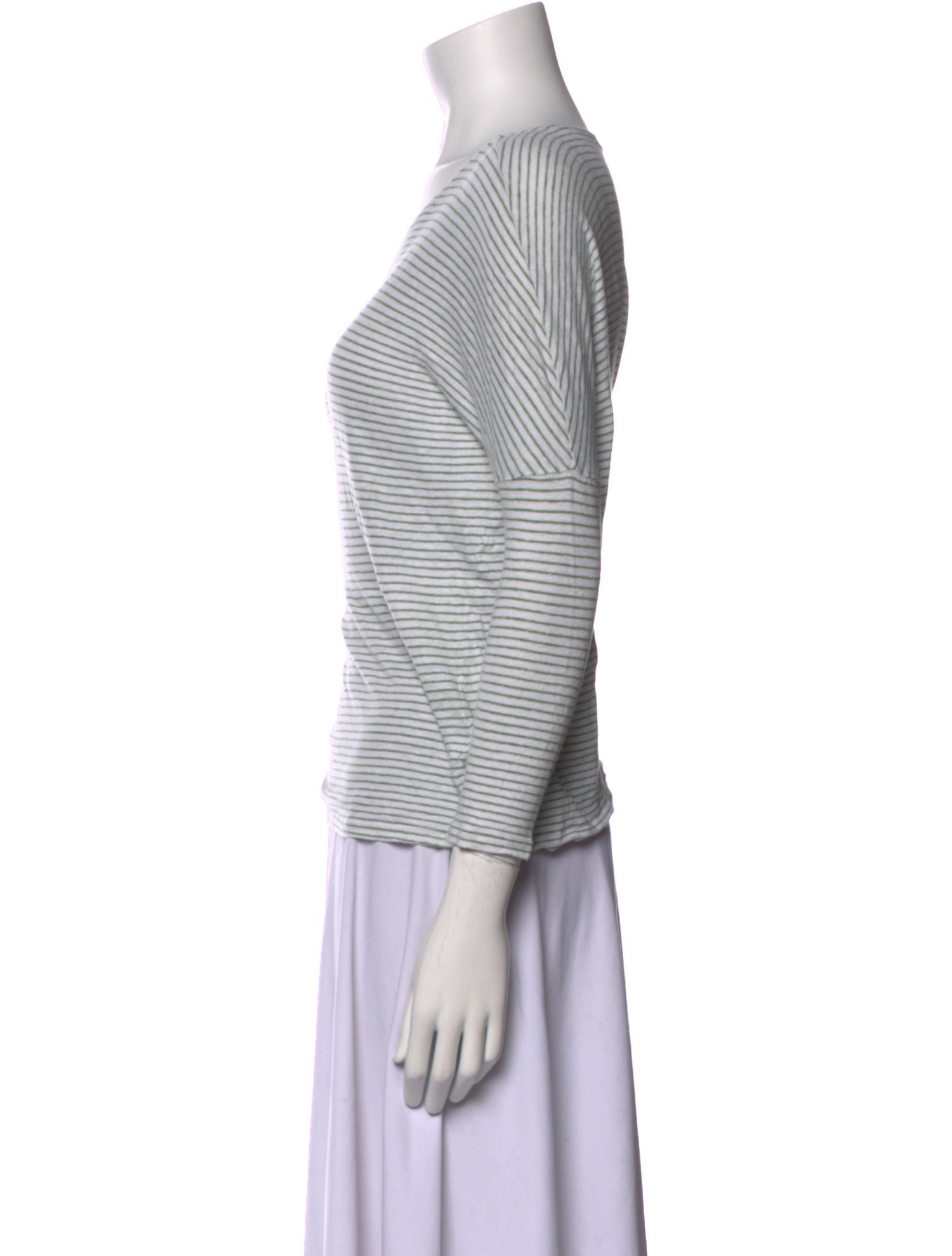 Hatch Linen Striped Top