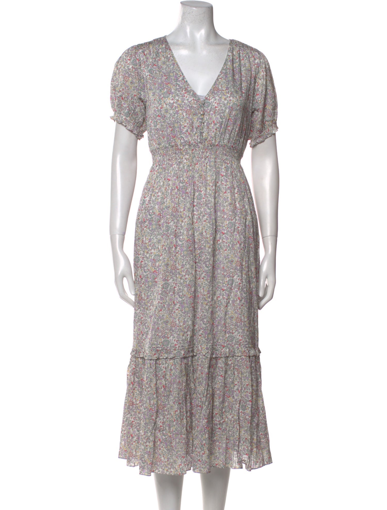 Hatch Floral Print Midi Length Dress w/ Tags