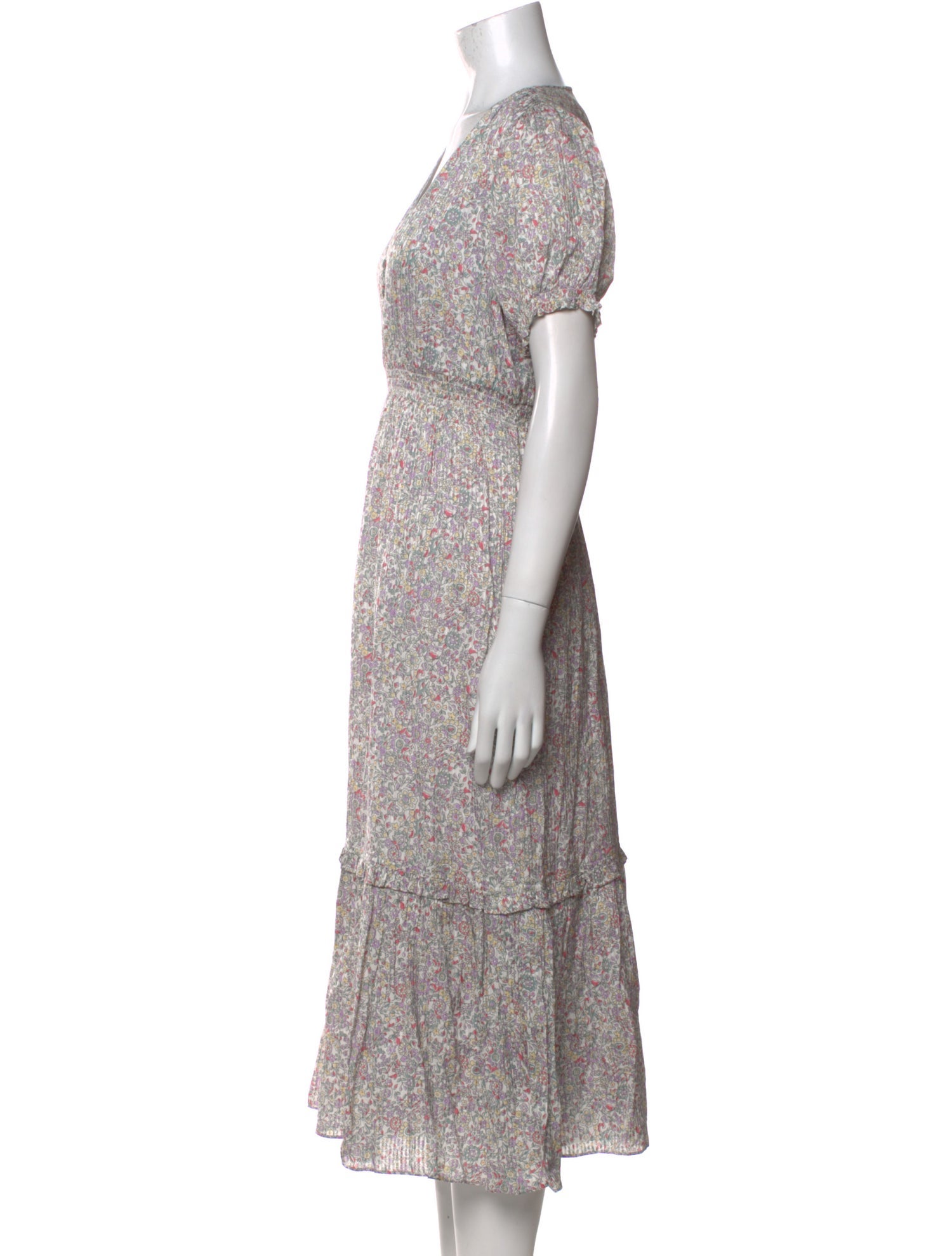 Hatch Floral Print Midi Length Dress w/ Tags