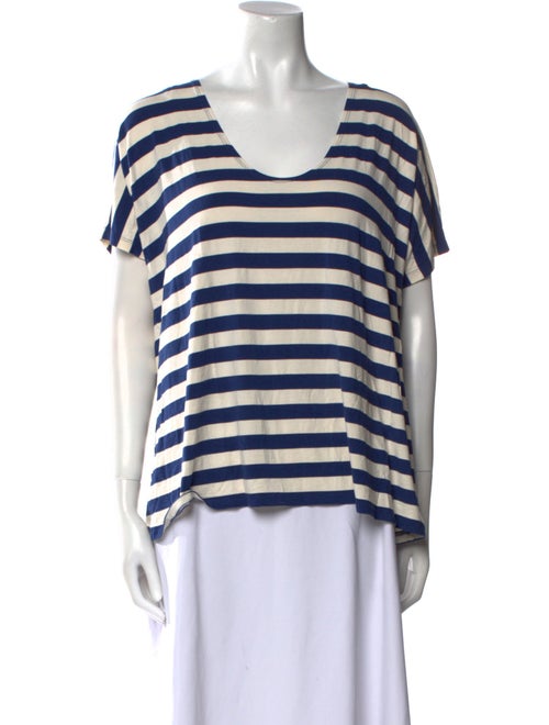 Hatch Striped Scoop Neck T-Shirt