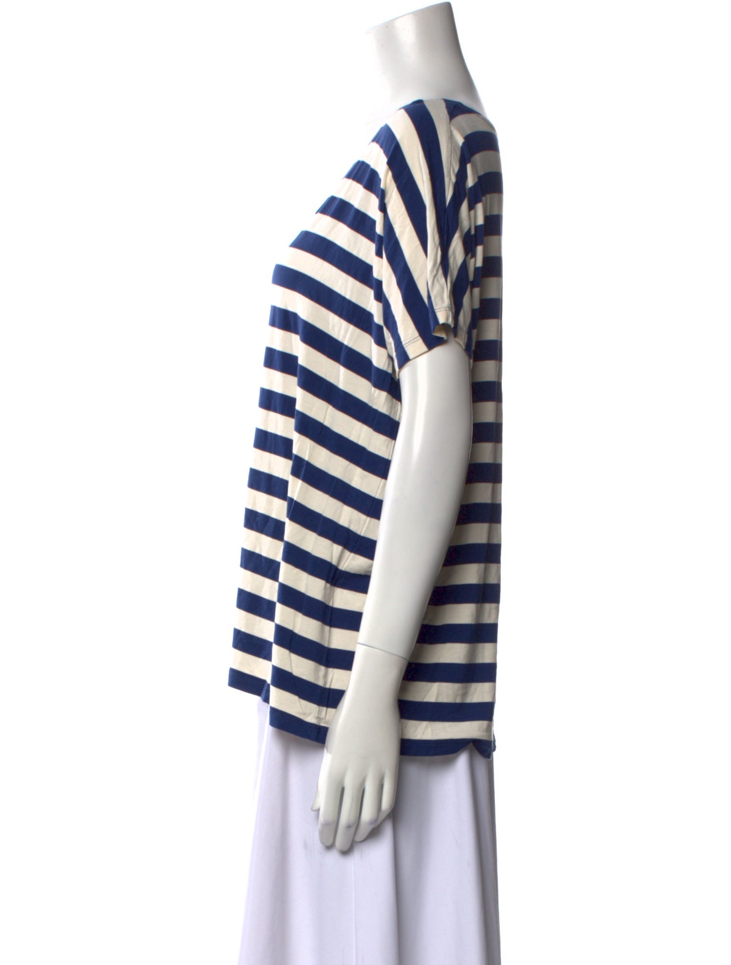 Hatch Striped Scoop Neck T-Shirt