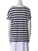 Hatch Striped Scoop Neck T-Shirt