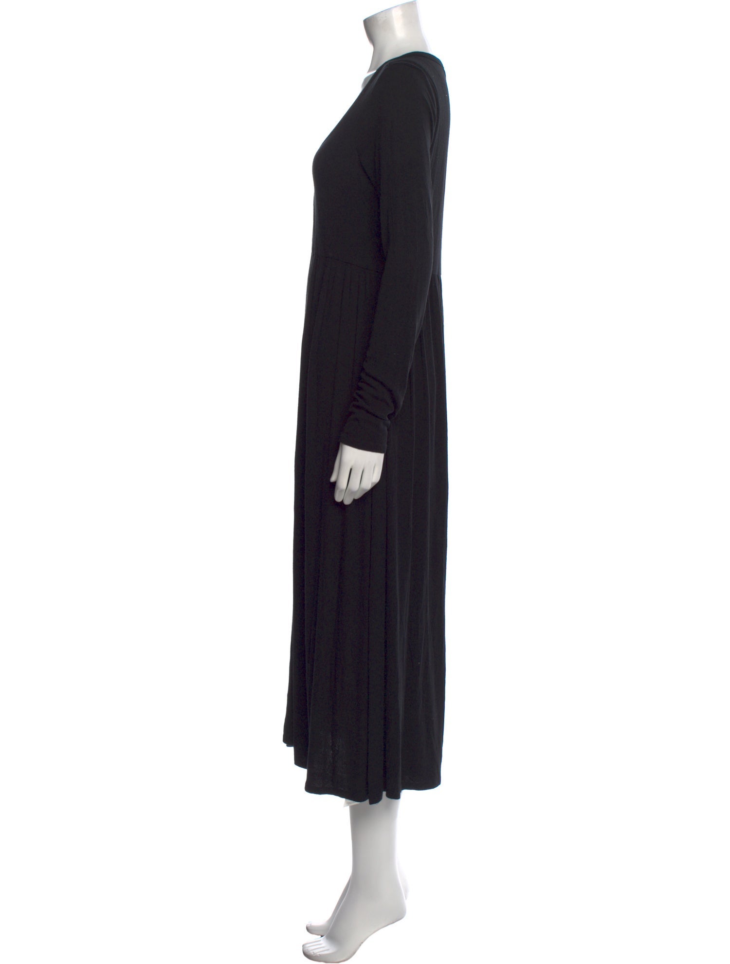 Hatch V-Neck Midi Length Dress