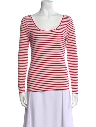 Hatch Striped Scoop Neck T-Shirt