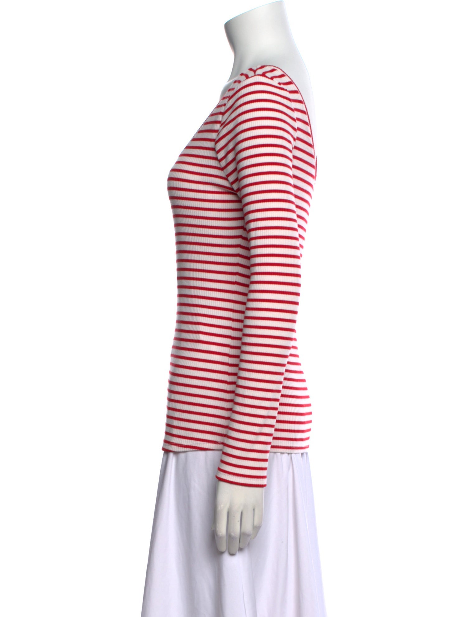 Hatch Striped Scoop Neck T-Shirt