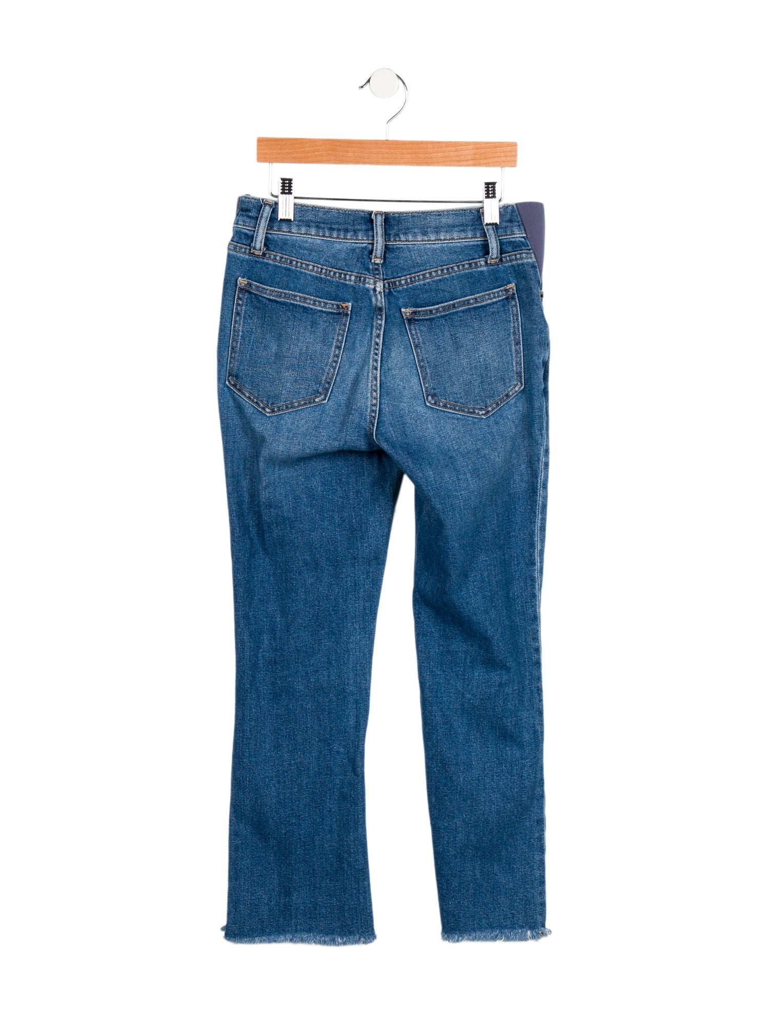 Hatch Mid-Rise Straight Leg Jeans