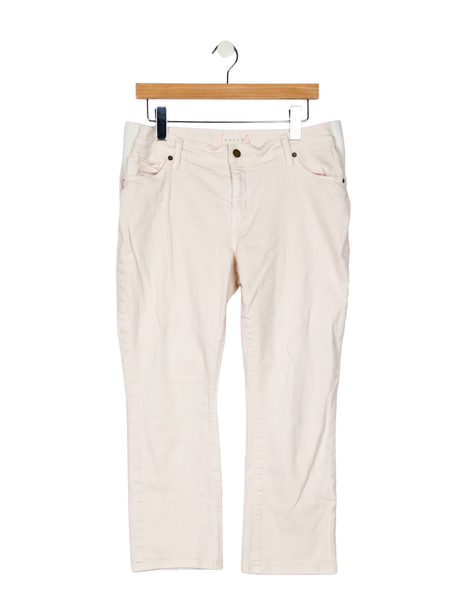 Hatch Mid-Rise Straight Leg Jeans