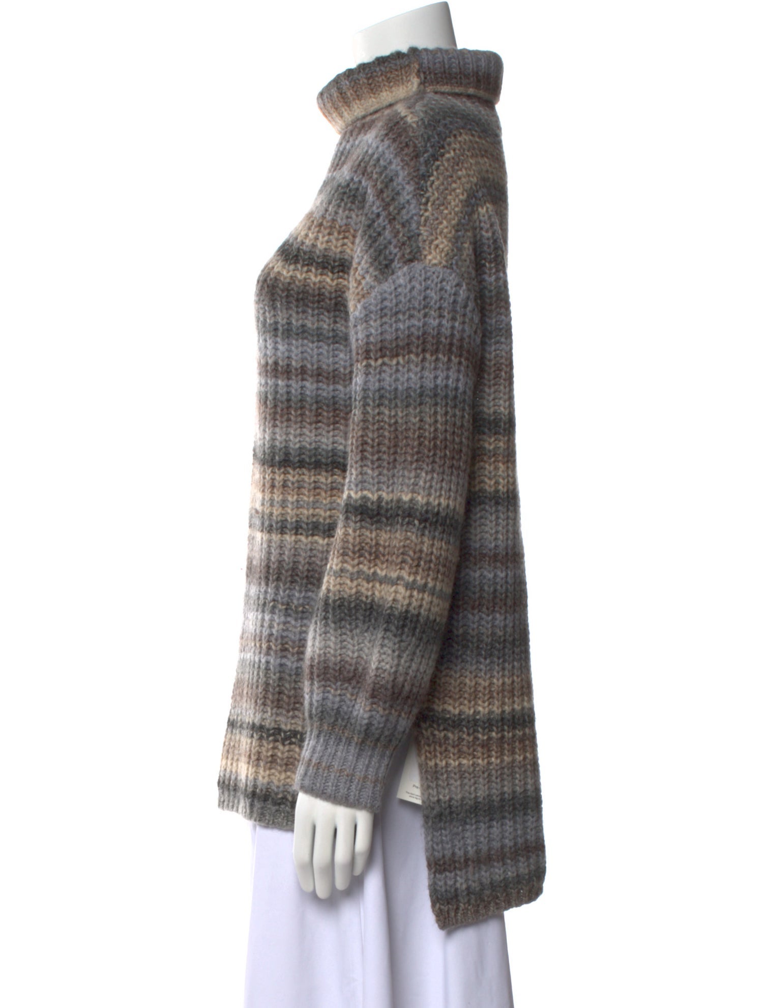 Hatch Striped Turtleneck Sweater