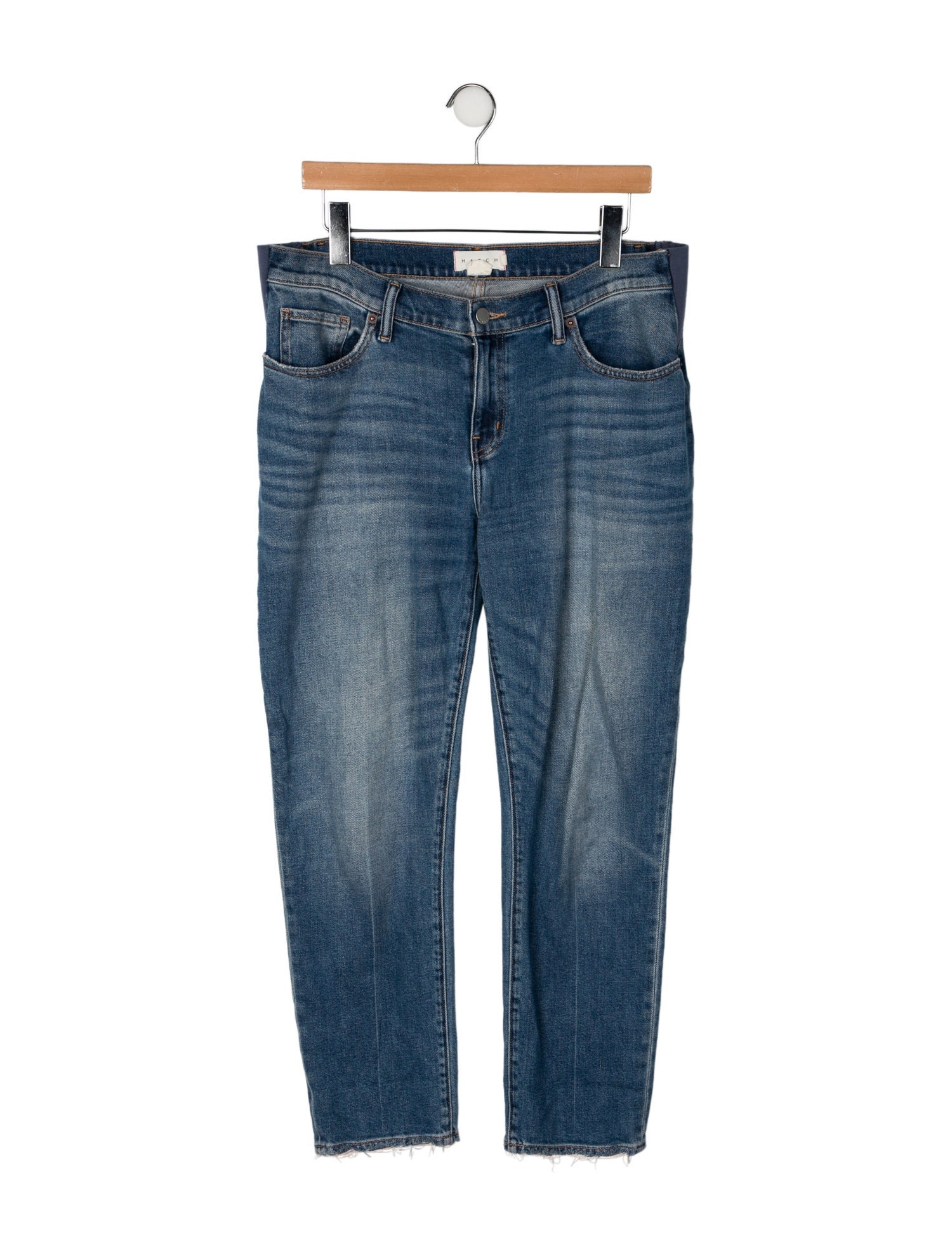 Hatch High-Rise Straight Leg Jeans