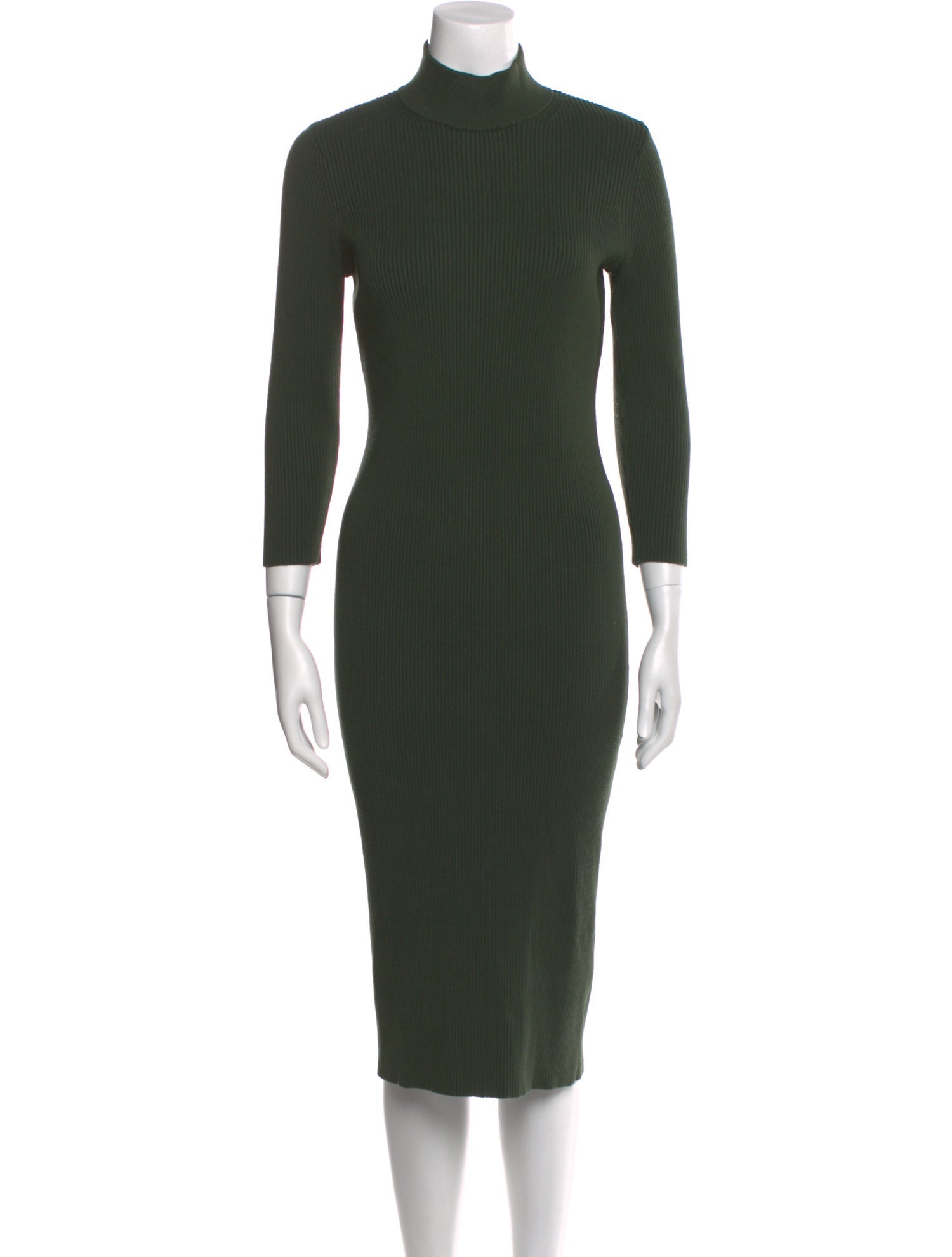 Hatch Turtleneck Midi Length Dress