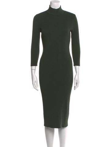 Hatch Dresses Turtleneck Midi Length Dress S