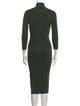 Hatch Turtleneck Midi Length Dress