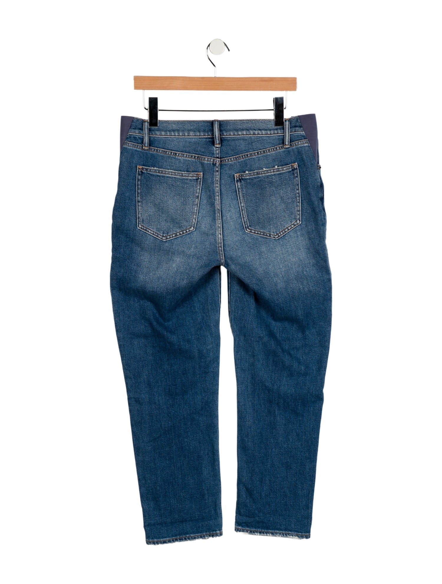 Hatch Mid-Rise Straight Leg Jeans