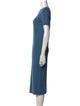 Hatch Crew Neck Midi Length Dress